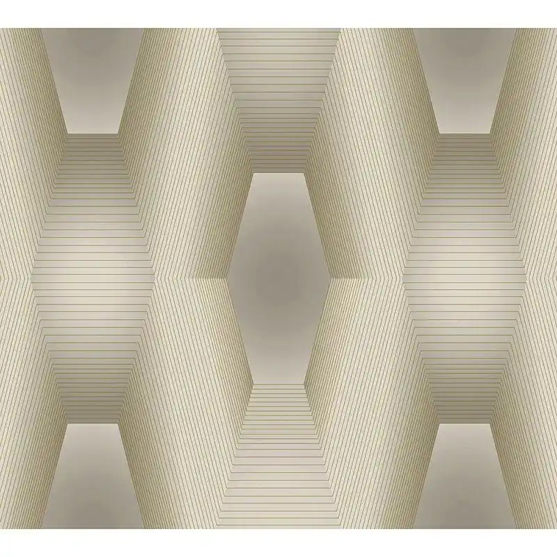 Versand Am Gleichen Tag Digitaldruck-Tapete Beige, Creme, Gold, Kupfer, Grau, Silber Guido Maria Kretschmer (1042780)