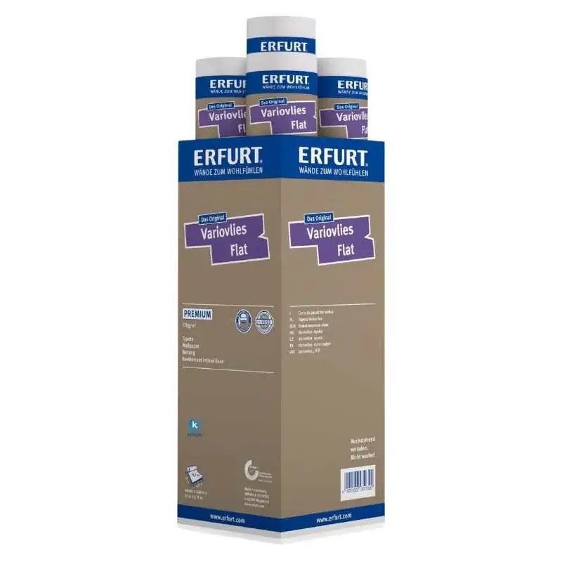 ERFURT Variovlies Flat Premium 25 x 0,75 m, Karton (4 x Rolle) Kracherpreis