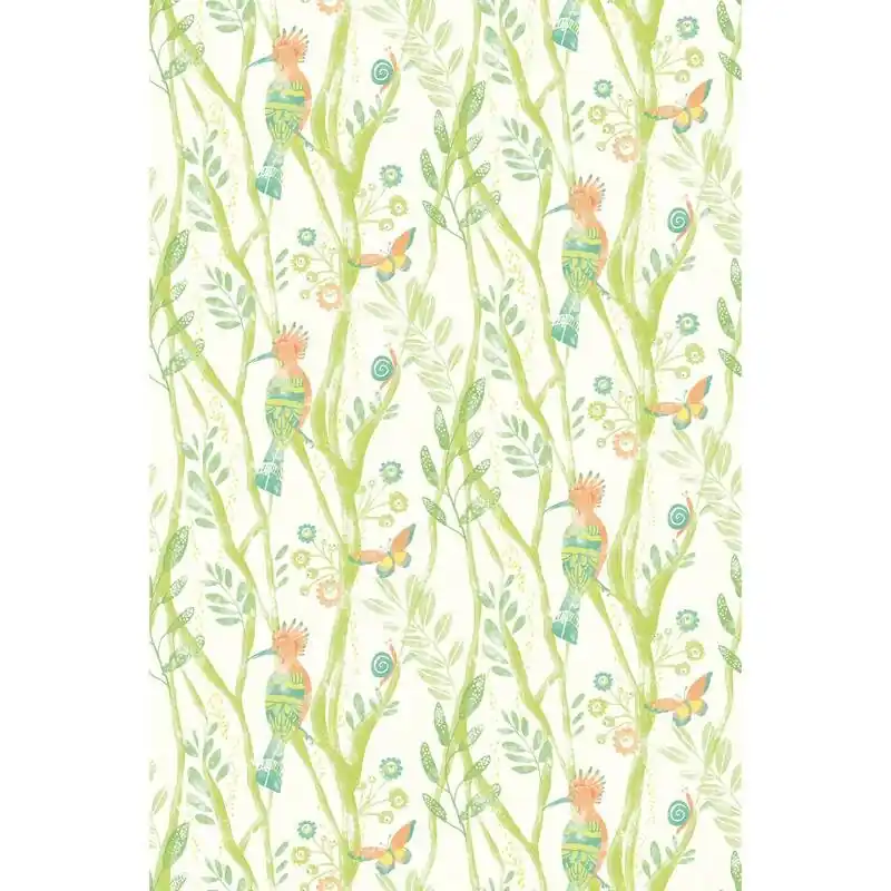 Ausverkauf Digitaldruck-Tapete Beige, Creme, Grün, Pastellfarben Eijffinger (1020935)