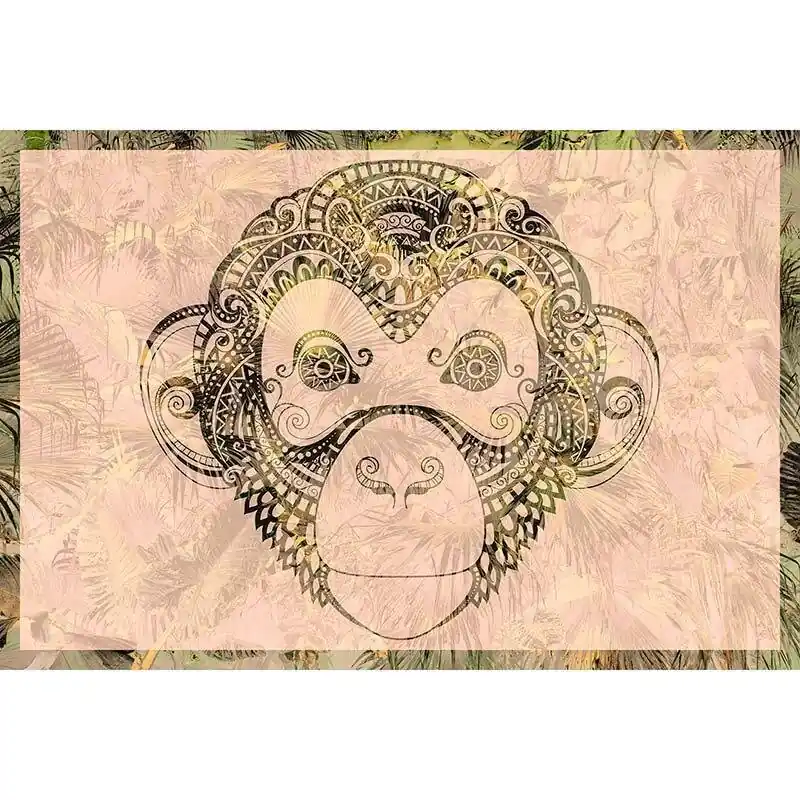 Digitaldruck-Tapete Monkey Pattern 2 Architects Paper (1031791) Top-Seller