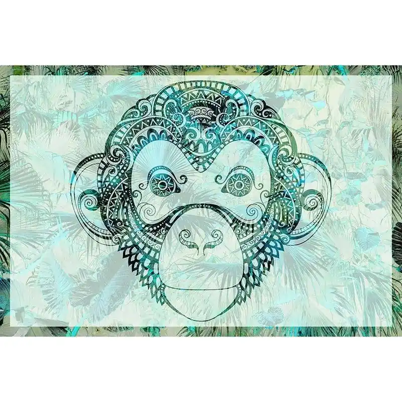 Digitaldruck-Tapete Monkey Pattern 1 Architects Paper (1031790) Echt