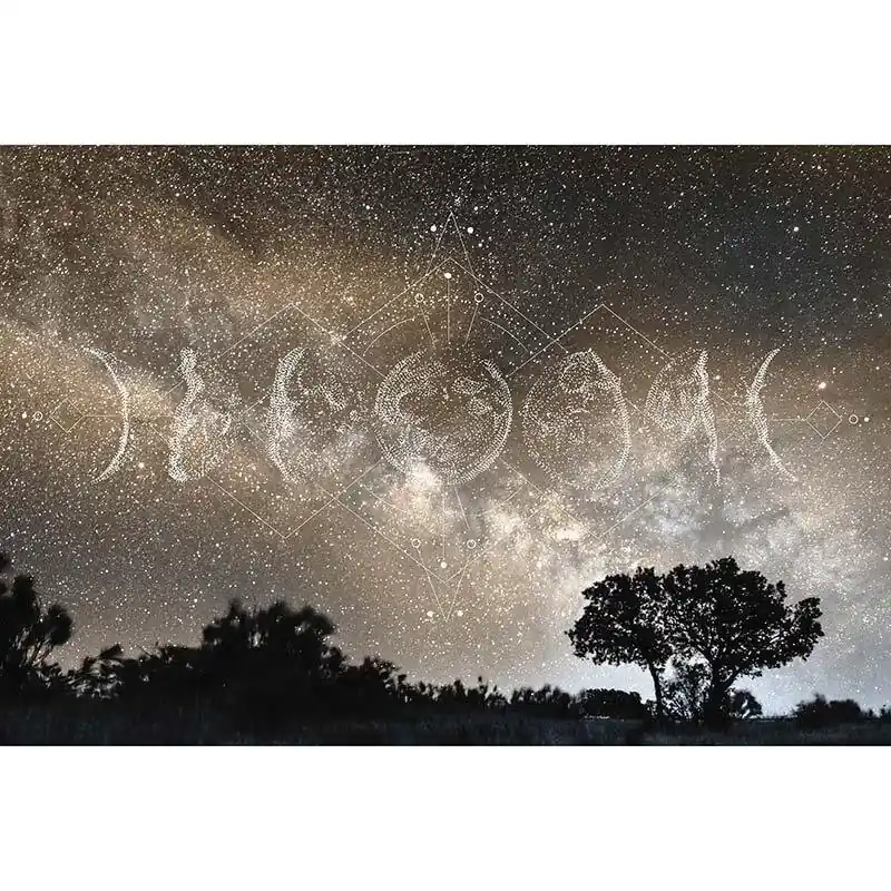 Digitaldruck-Tapete Moon Phases 2 Architects Paper (1031724) Knallerangebot