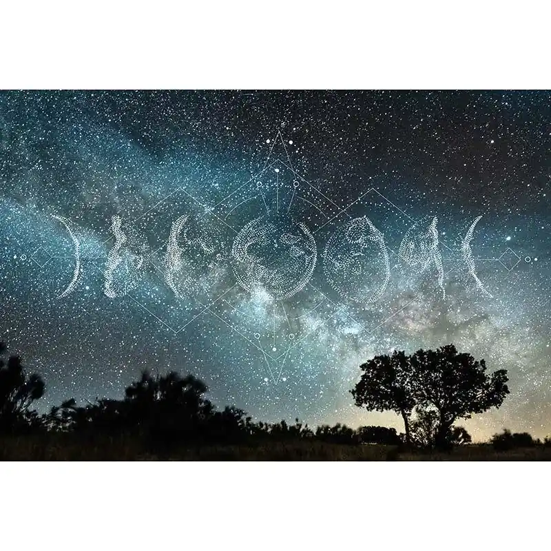 Direkt Vom Hersteller Digitaldruck-Tapete Moon Phases 1 Architects Paper (1031723)