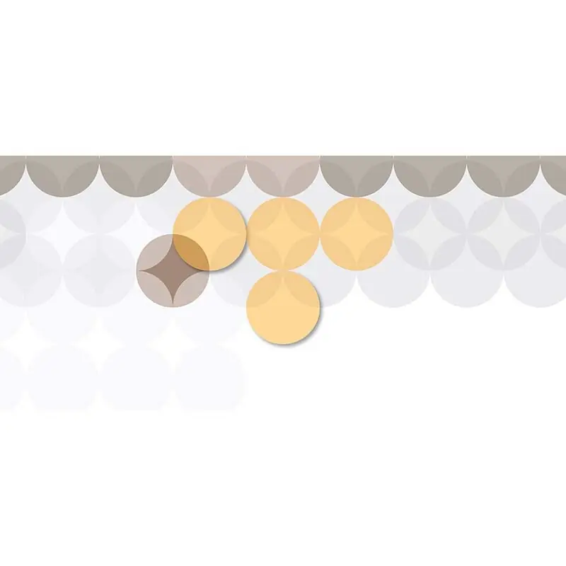 Bestseller Digitaldruck-Tapete Circle Pattern 3 Architects Paper (1031722)