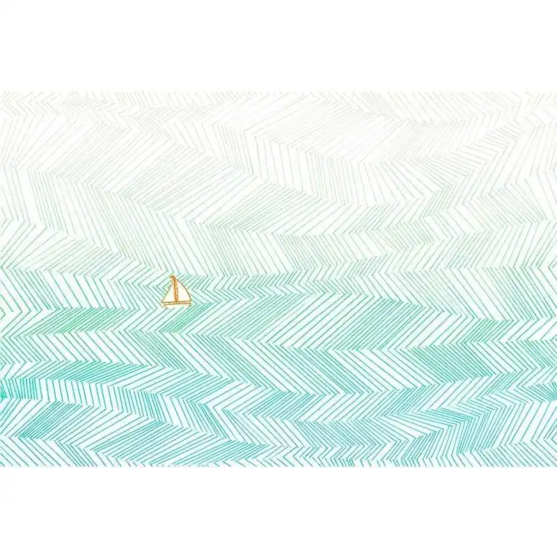 Kracherpreis Digitaldruck-Tapete Waves Artwork 3 Architects Paper (1031709)
