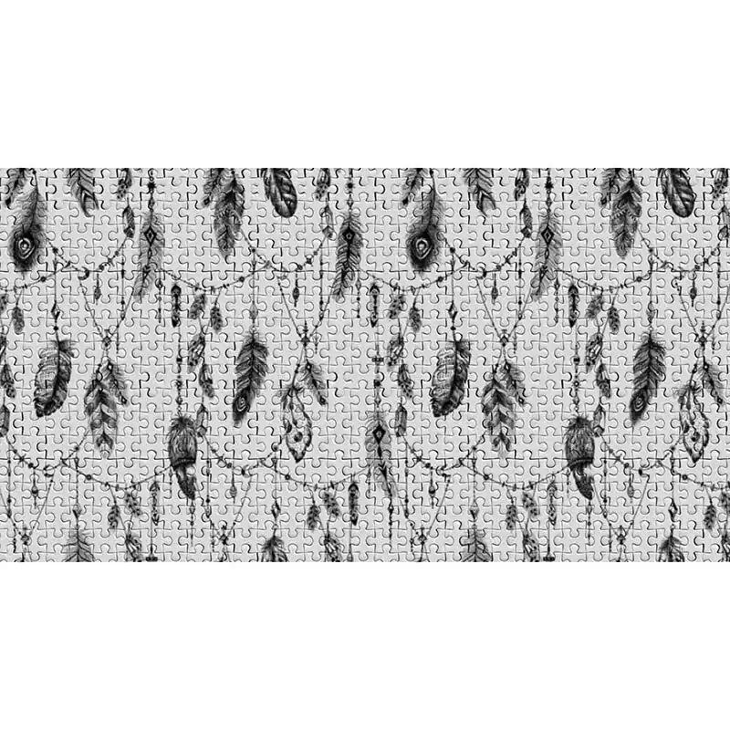 Rabatt Digitaldruck-Tapete Feather Puzzle 1 Architects Paper (1031689)
