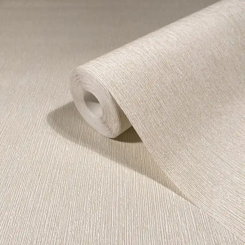 Vliestapete in Textiloptik mit strukturierter Oberfläche beige Uni (KG-171399) Preis Gesenkt