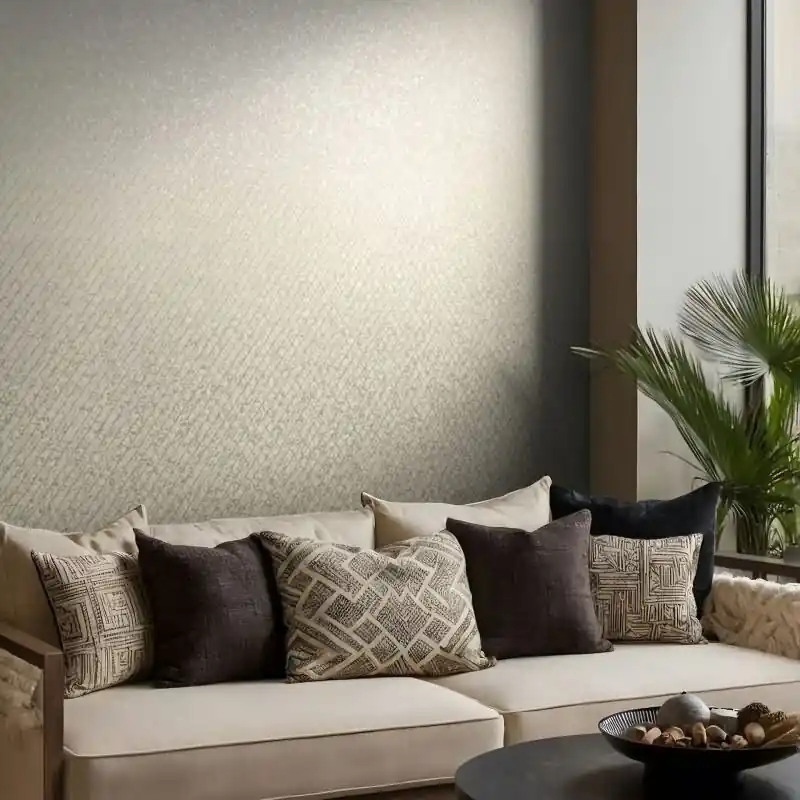 Bestpreis Vliestapete in Beige Rautenoptik Grafisch Geometrisch für Wohnzimmer Schlafzimmer Küche (KG-171466)