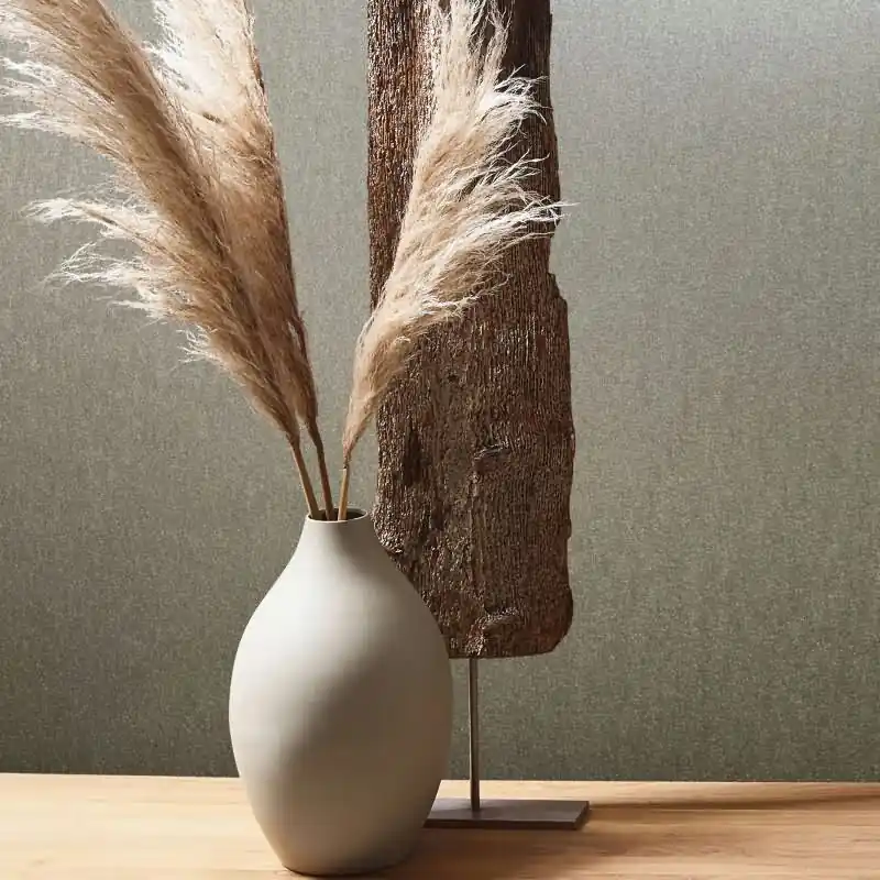 Vliestapete mit glänzendem Uni-Look silber Metalloptik (KG-171527) Neue Kollektion