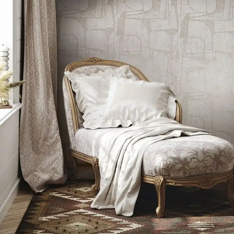 Letzte Chance Vliestapete in Beige Glänzend Geometrische Formen Grafisch Modern für Wohnzimmer Schlafzimmer Küche (KG-171634)