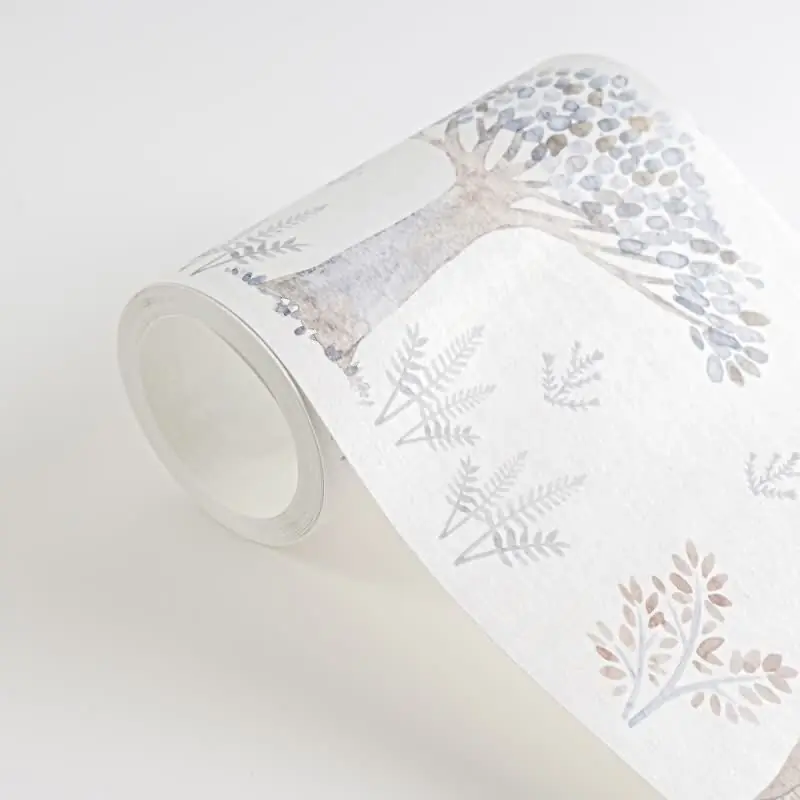 Bordüre Kinderzimmer Safarie Tiere Beige Tapetenbordüre mit Giraffe Zebra Elefant (KG-172212) Garantierte Lieferung