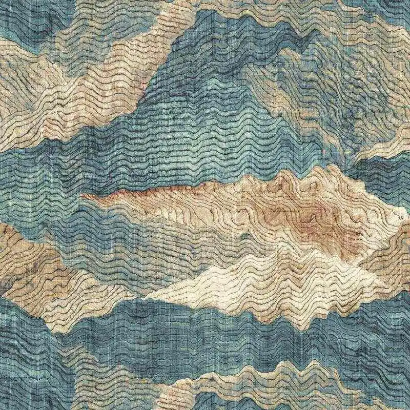 Abverkauf Tapete Blau Eijffinger Vliestapete (KG-172599)