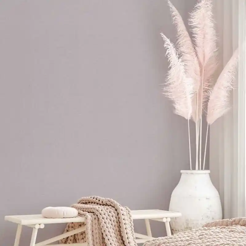 Vliestapete Strukturiert Uni Modern in Rosa-Braun für Wohnzimmer, Schlafzimmer, Küche (KG-172691) Beliebt