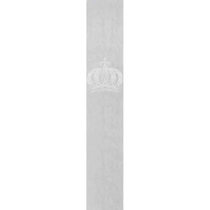 Top-Seller Vliestapete Krone, Betonoptik Metalloptik Modern glänzend in Silber für Wohnzimmer, Schlafzimmer, Büro (KG-172718)