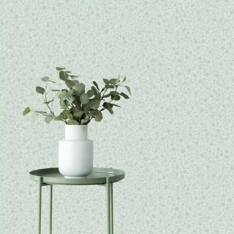 Vliestapete Blätter, Blattmotiv Floral Natur in Blau für Wohnzimmer, Schlafzimmer, Lounge (KG-172881) Preiswert
