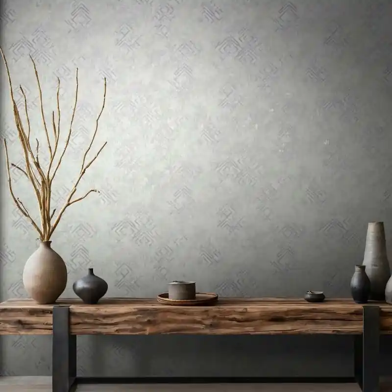 Vliestapete Betonoptik Grafisch Modern in Grau für Wohnzimmer, Schlafzimmer (KG-172917) Neu Im Sortiment