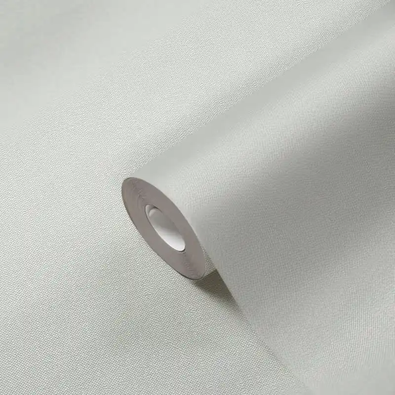 Unitapete mit Leinen-Optik Mintgrau - Einfarbige Vliestapete - Struktur Tapete modern AS-Creation (KG-174534) Neu