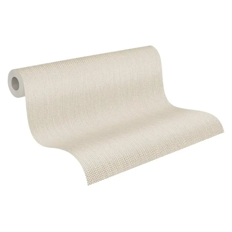 Strukturtapete Beige mit feiner Rillenoptik - Vliestapete matt - Modern & natürlich AS-Creation (KG-174610) Super-Preis