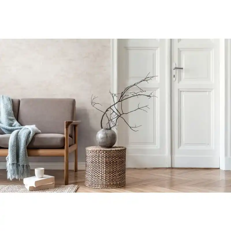 Vliestapete Putzstruktur Weiß Beige - Dezente Strukturtapete modern - Wandtapete livingwalls (KG-174619) Expressversand