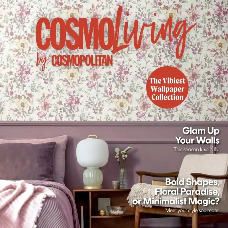 COSMOPOLITAN Vliestapete Blumentapete Weiß Rosa moderne florale Aquarell Tapete fürs Wohnzimmer livingwalls (KG-174884) Sonderangebot