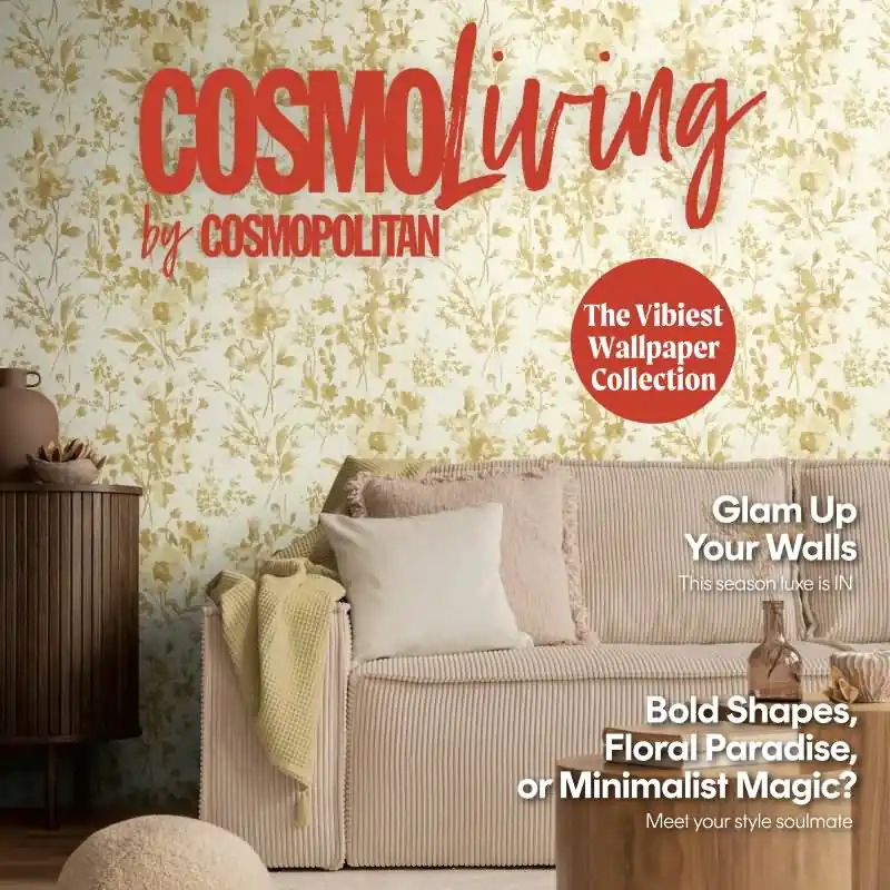 COSMOPOLITAN Vliestapete Blumen Weiß Gold moderne florale Designer Tapete livingwalls (KG-174887) Schneller Versand