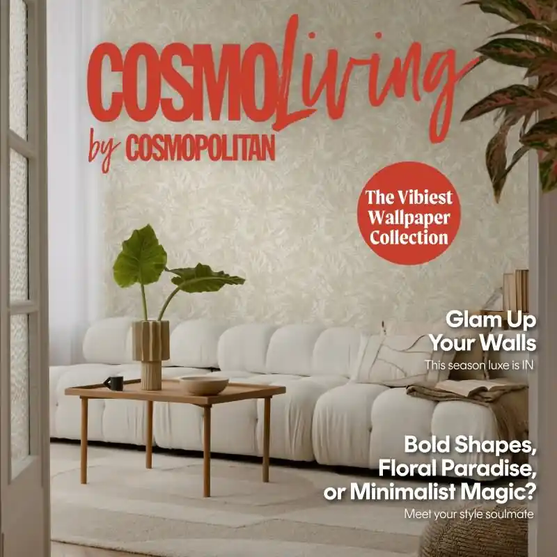 Nur Für Kurze Zeit COSMOPOLITAN Vliestapete Dschungel Beige Creme botanische Tapete mit Blättern livingwalls (KG-174896)