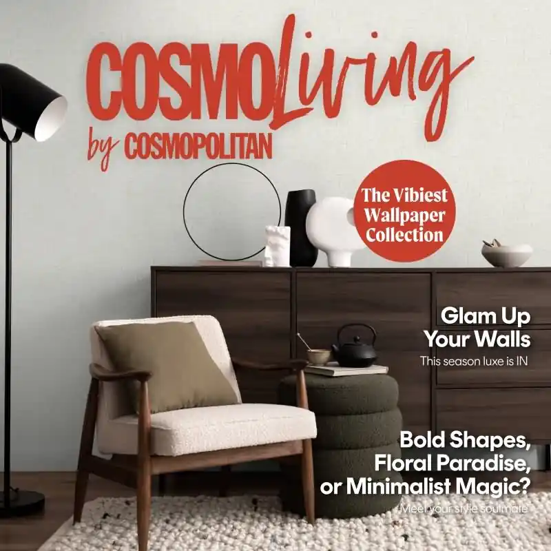 COSMOPOLITAN Vliestapete Weiß meliert mit Struktur elegante Tapete fürs Schlafzimmer livingwalls (KG-174921) Direkt Vom Hersteller
