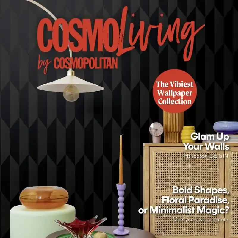 Wochenendangebot COSMOPOLITAN 3D Vliestapete Schwarz Metallic luxuriöse Designer Tapete fürs Wohnzimmer livingwalls (KG-174939)