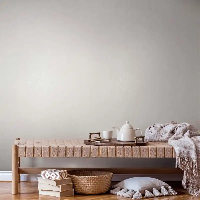 Bestseller Vliestapete Uni, Textil Uni Modern in Beige Novamur (KG-175290)
