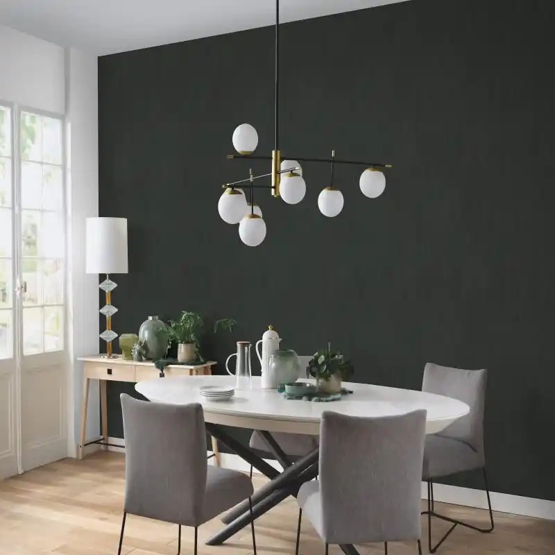 Tapete Schwarz, Anthrazit Erismann Vinyltapete (KG-175424) Bestseller