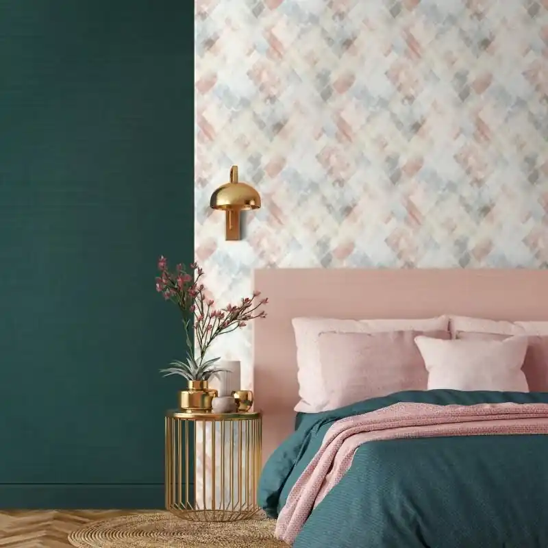 Vliestapete Streifen Grafisch Geometrisch matt in Blau für Wohnzimmer, Schlafzimmer, Büro (KG-175461) Neu Im Sortiment