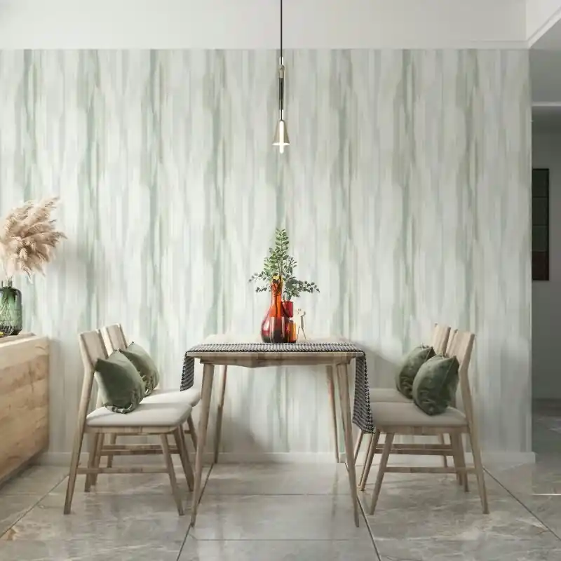 Neu Im Sortiment Vliestapete Streifen Streifen Modern matt in Weiß für Wohnzimmer, Schlafzimmer, Büro (KG-175469)