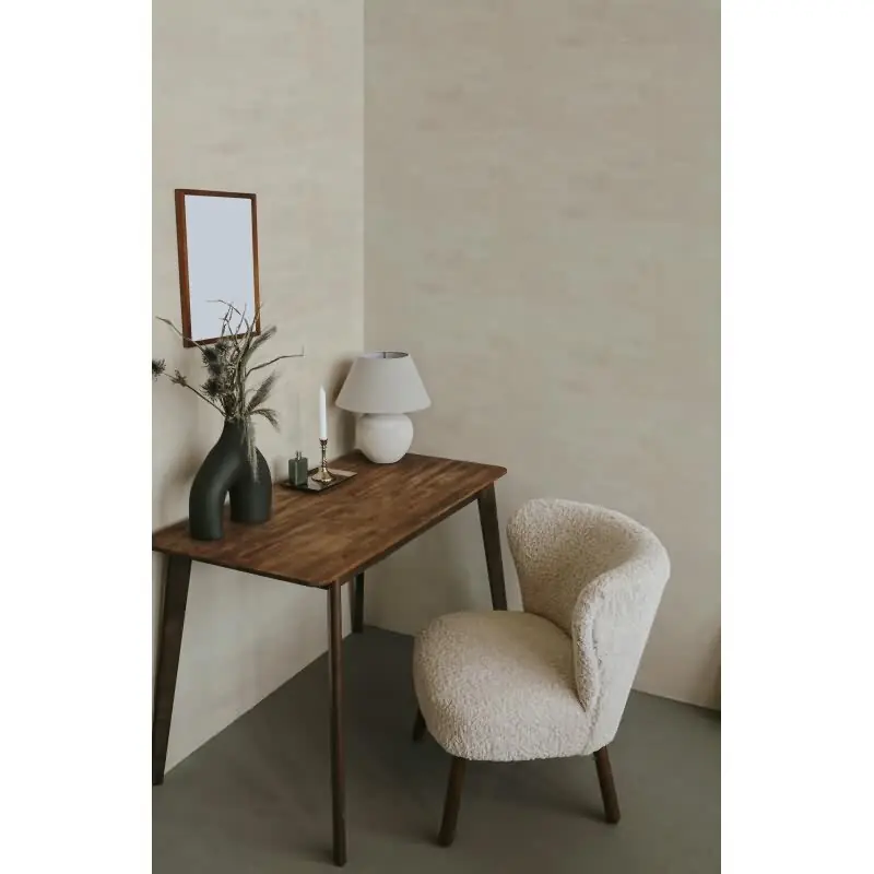 Zertifiziert Vliestapete Putzoptik, Betonoptik Uni Geometrisch matt in Beige für Wohnzimmer, Schlafzimmer, Büro (KG-175481)