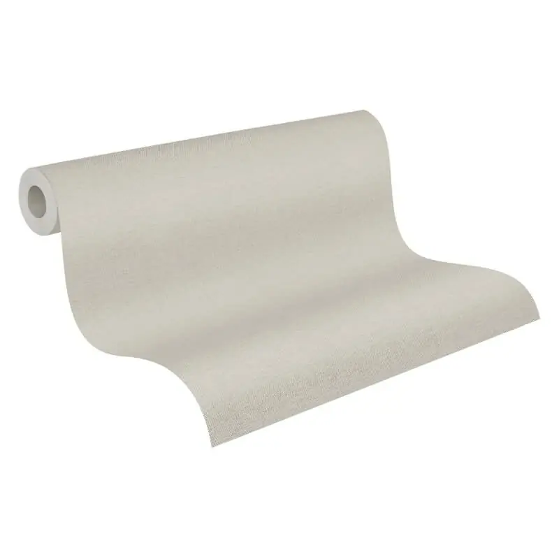 Uni Tapete mit feiner Webstruktur Beige Sand - Einfarbige Struktur Tapete - Vliestapete (KG-175846) Wochenendangebot