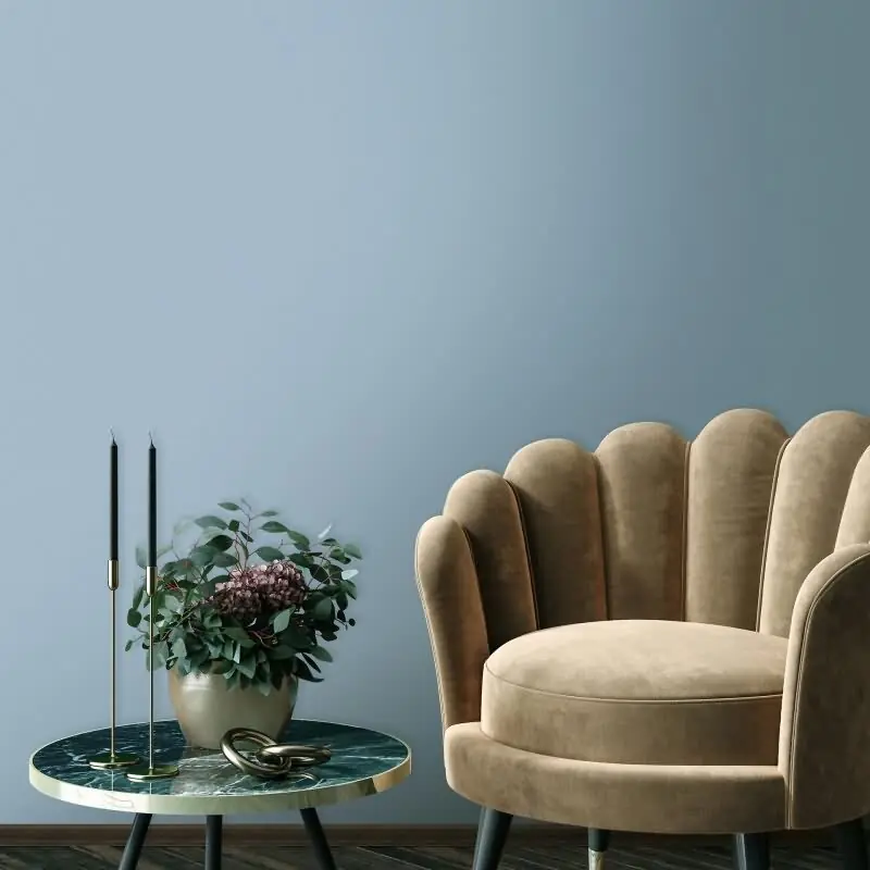 Bestpreis Vliestapete Strukturiert Uni Modern matt in Blau für Wohnzimmer, Schlafzimmer, Kinderzimmer, Büro (KG-175954)