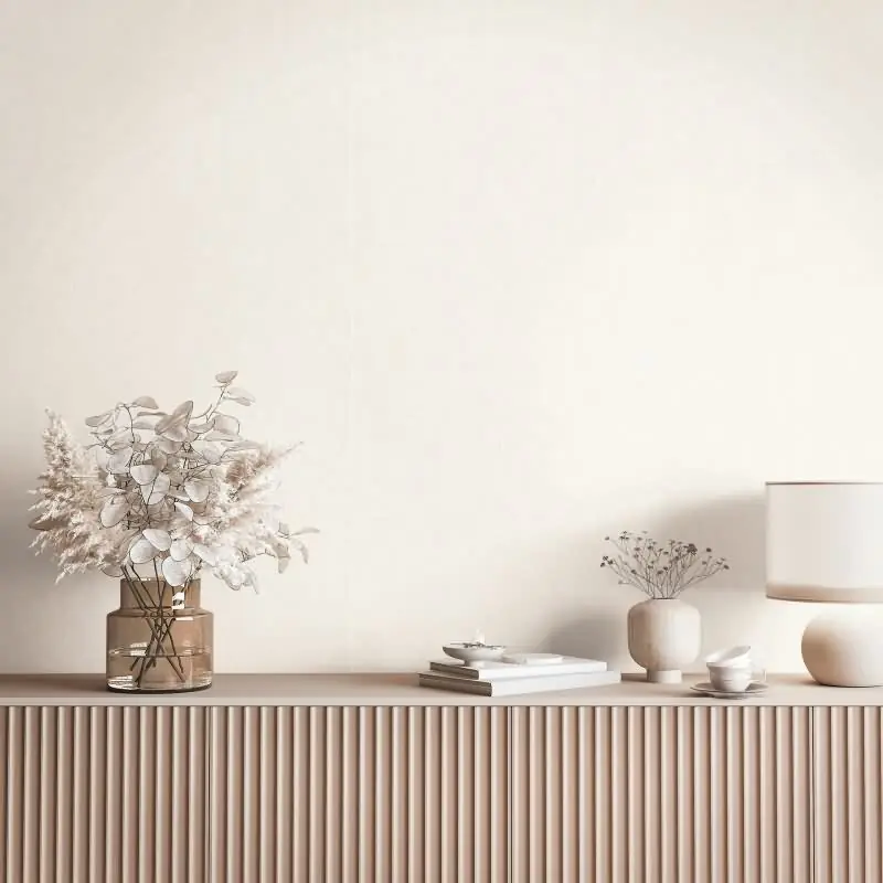 Vliestapete Textil, Struktur Uni Modern matt in Beige für Wohnzimmer, Schlafzimmer, Büro (KG-176009) Schneller Versand
