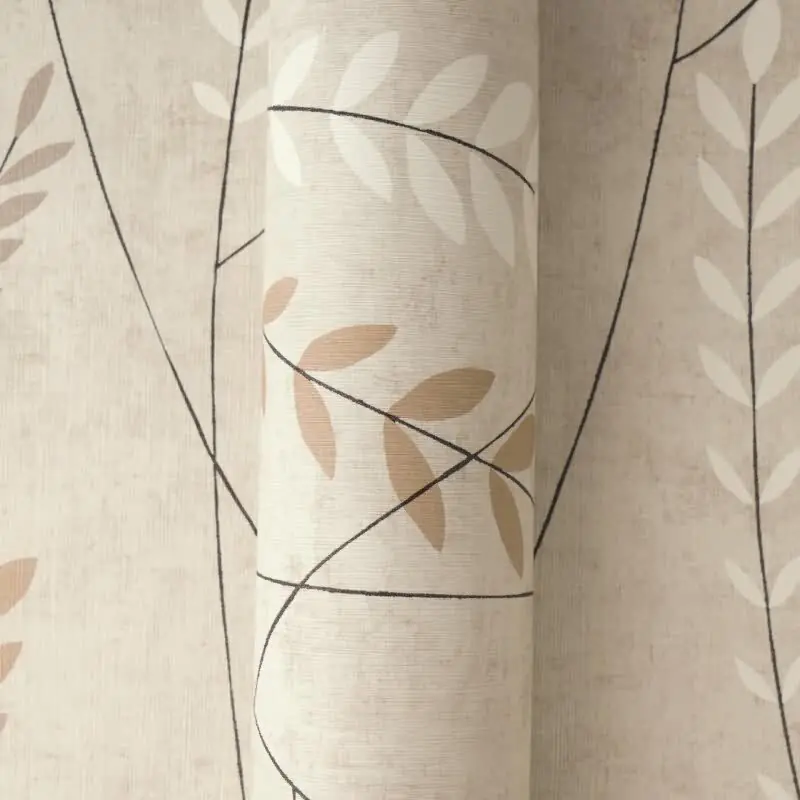 Vliestapete Blätter Beige - Skandinavisches Design AS Creation (KG-176099) Garantierte Lieferung
