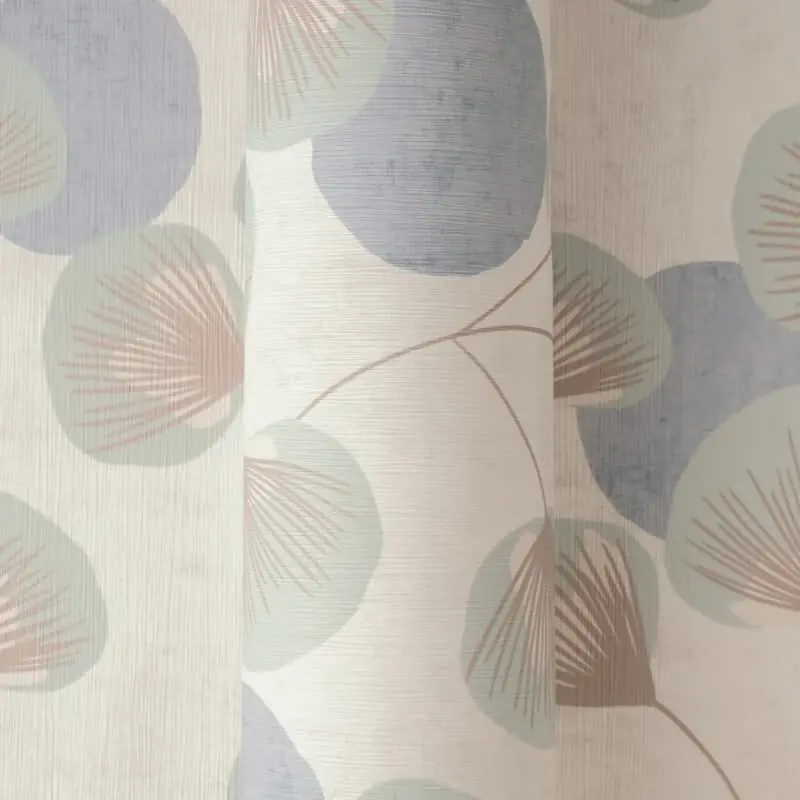 Top-Seller Vliestapete Blau/Beige mit modernem floralen Design AS Creation (KG-176120)