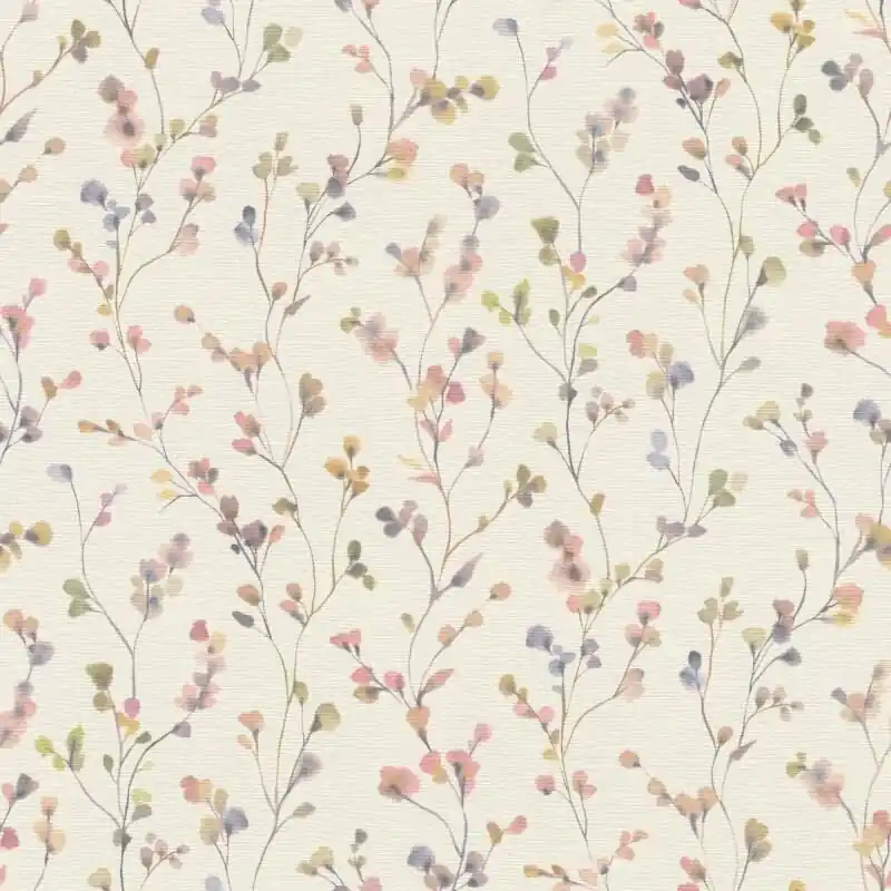 Vliestapete Beige Blätter-Zweige rustikales Flair Rasch Country Charme (KG-176250) Top-Angebot