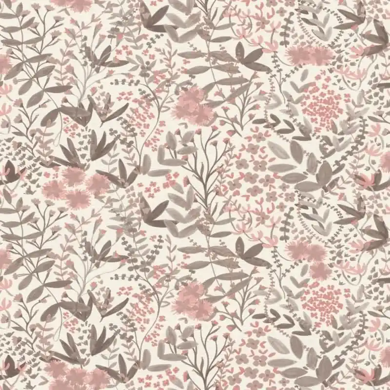 Vliestapete Rosa Blätter-Zweige ländliches Ambiente Rasch Blumen Country Charme (KG-176263) Top-Preis