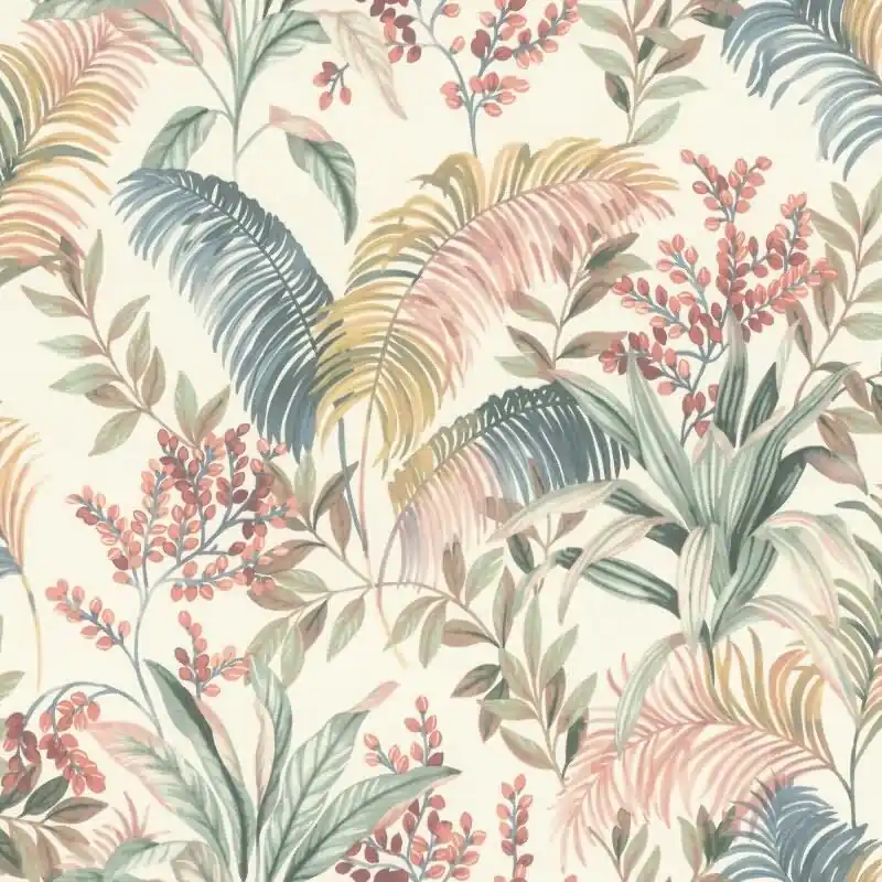 Vliestapete Bunt Blätter-Zweige Florentine IV Rasch Florentine IV (KG-176280) Preisreduziert