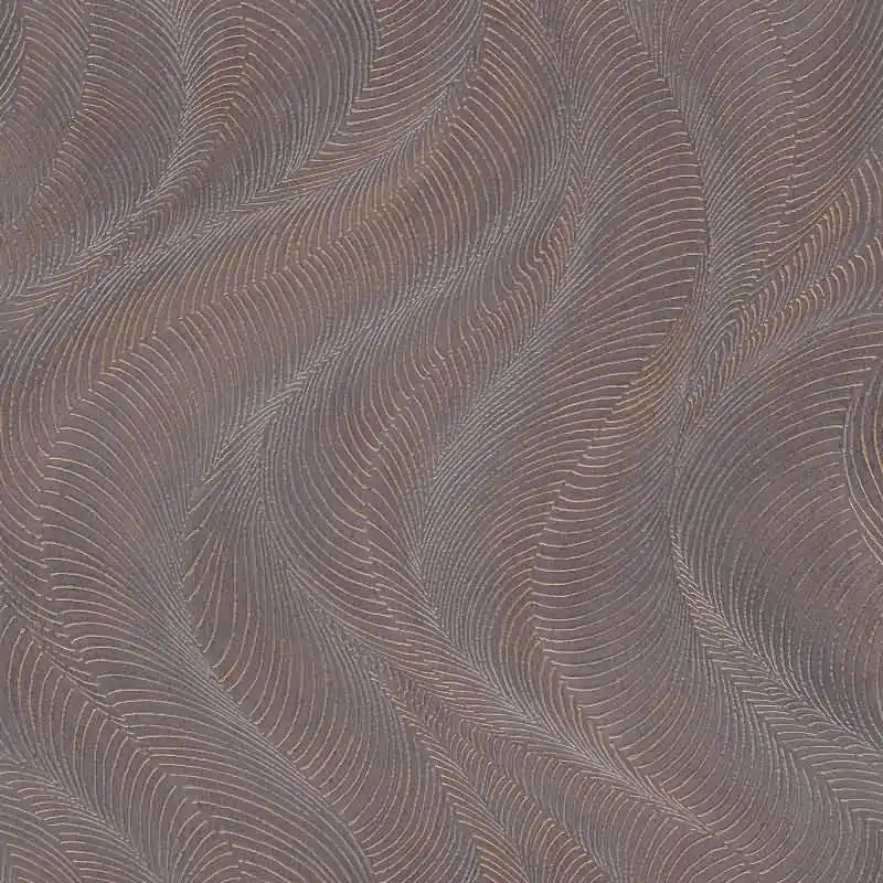 Vliestapete Braun Streifen, zeitgenössische Ästhetik Rasch Incanto (KG-176293) Knallerangebot