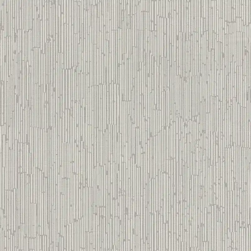 Zertifiziert Vliestapete Grau Streifen, Vintage Eleganz Rasch Deco Style (KG-176342)