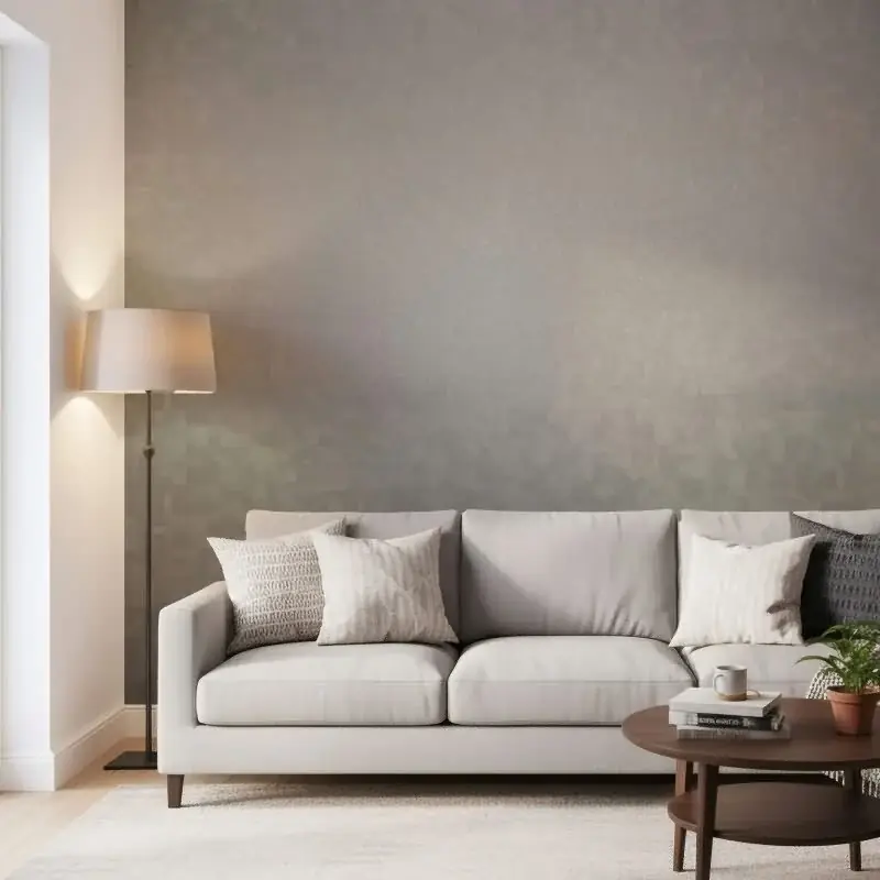 Whisper Grau Kollektion - Geometrisch Design (KG-176746) Expressversand