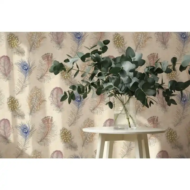 Bestpreis Beige Leder & Fell / Animal Print-Design Vliestapete - Pintwalls III Kollektion (KG-176975)