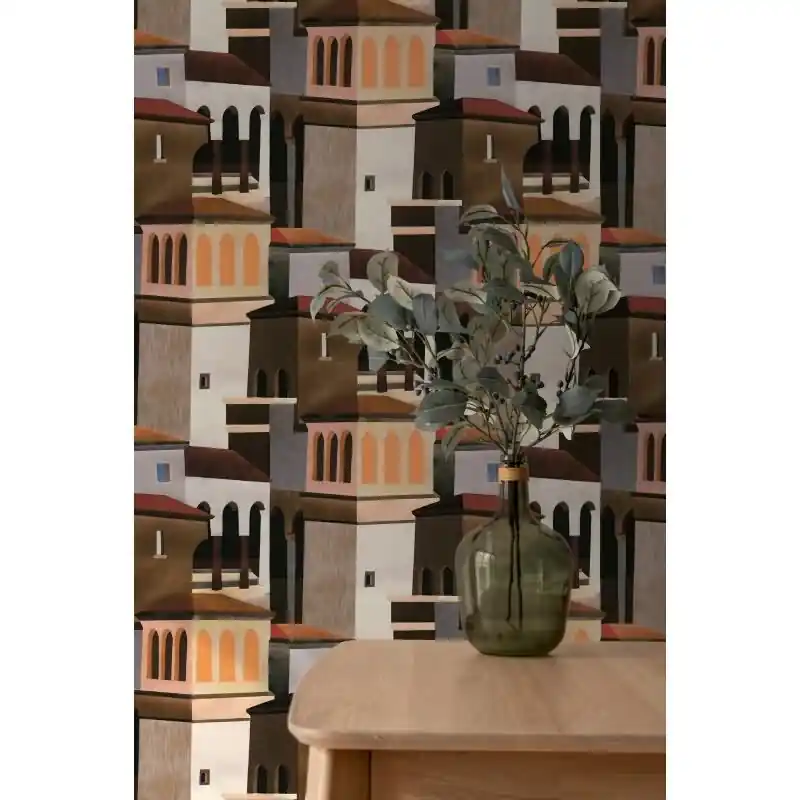 Edle Vliestapete mit Orientalisch & marokkanisch in Weiß & Beige (Pintwalls III) (KG-176979) Preisknaller