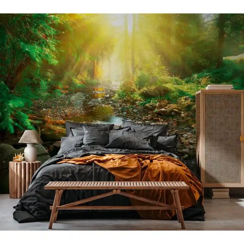 Vliestapete Braun Bäume & Wald - WALL LOVE Edition von AS-Creation (KG-176996) Günstig