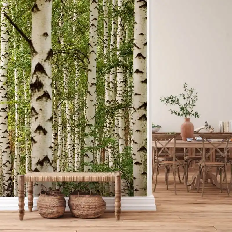 Vliestapete Gelb Bäume & Wald - WALL LOVE Edition von AS-Creation (KG-176998) Preiswert