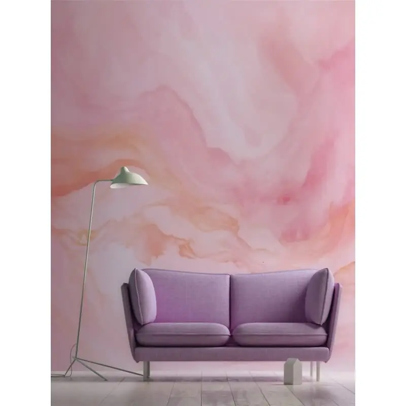 Edle Vliestapete mit Marmor in Gold & Rosa (WALL LOVE) (KG-177010) Angebot
