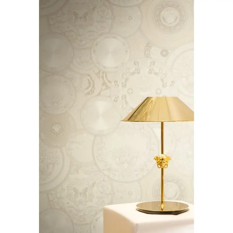Elegante Vliestapete Beige-Art Déco - Exklusiv Versace 6 (KG-177036) Neu